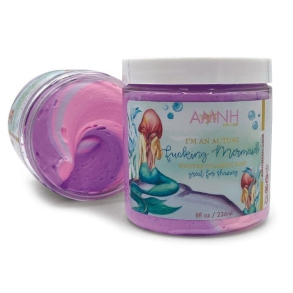 AMNH Aminnah Skin Care Mermaid Whipped Soap - Picture 1 of 4